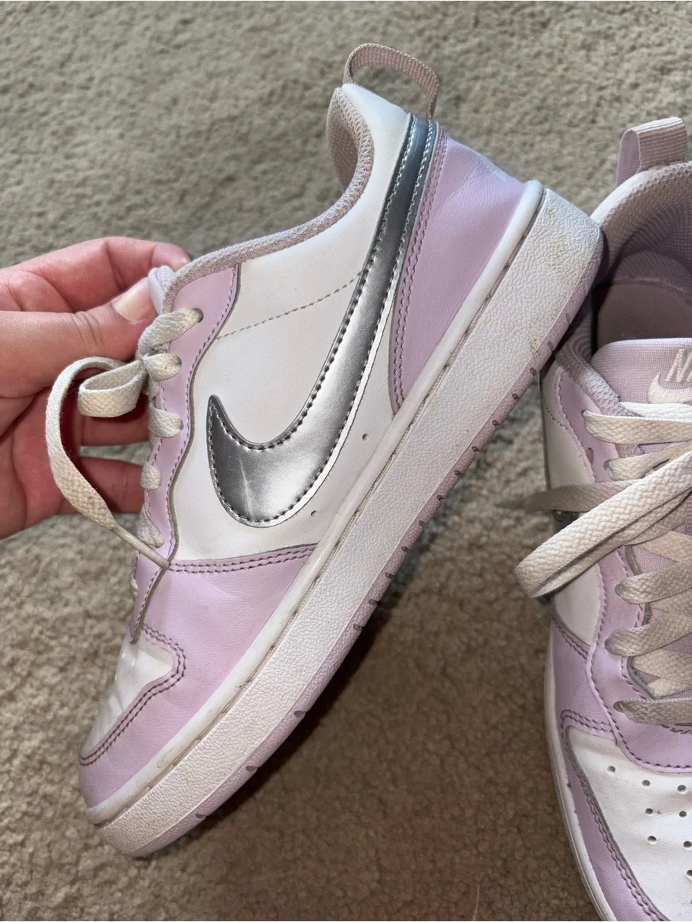 Nike Forces Low-Top in Lilac and White